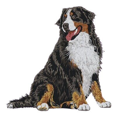 【バーニーズマウンテンドッグ_3】Dog刺繍ワッペン nui tag バーニーズマウンテンドッグ