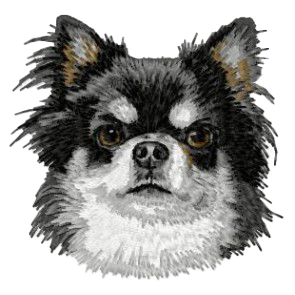 【チワワ_11】Dog刺繍ワッペン nui tag チワワ