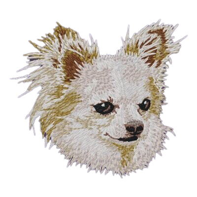 【チワワ_7】Dog刺繍ワッペン nui tag チワワ