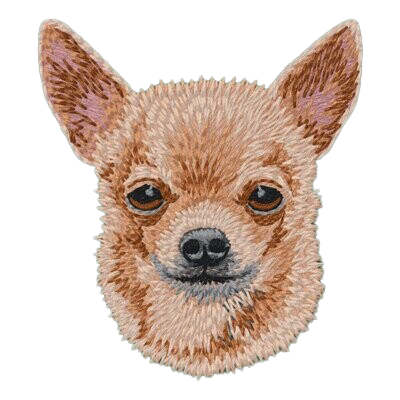 【チワワ_10】Dog刺繍ワッペン nui tag チワワ