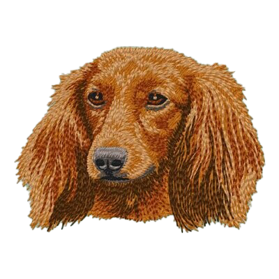 【ダックスフント_4】Dog刺繍ワッペン nui tag ダックスフント