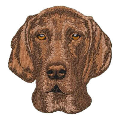 【ジャーマンショートヘアードポインター_2】Dog刺繍ワッペン nui tag ジャーマンショートヘアードポインター