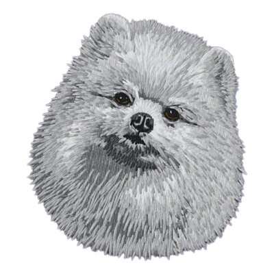 【ジャーマン・スピッツ_2】Dog刺繍ワッペン nui tag ジャーマン・スピッツ