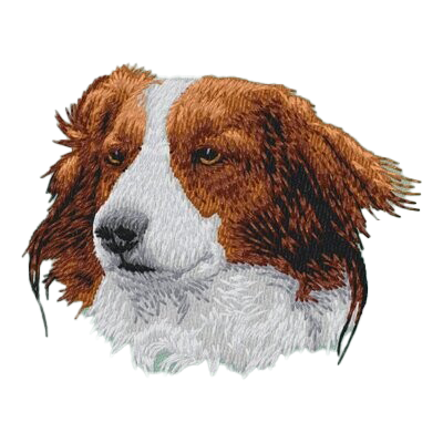 【コイケルホンディエ_1】Dog刺繍ワッペン nui tag コイケルホンディエ