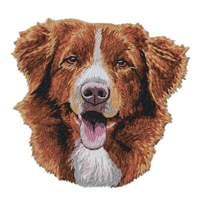 【ノヴァ・スコシア・ダック・トーリング・レトリバー_1】Dog刺繍ワッペン nui tag ノヴァ・スコシア・ダック・トーリング・レトリバー