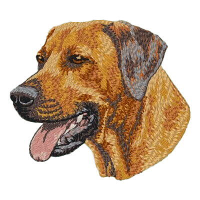 【ローデシアン・リッジバック_1】Dog刺繍ワッペン nui tag ローデシアン・リッジバック