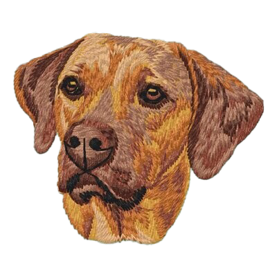 【ローデシアン・リッジバック_2】Dog刺繍ワッペン nui tag ローデシアン・リッジバック