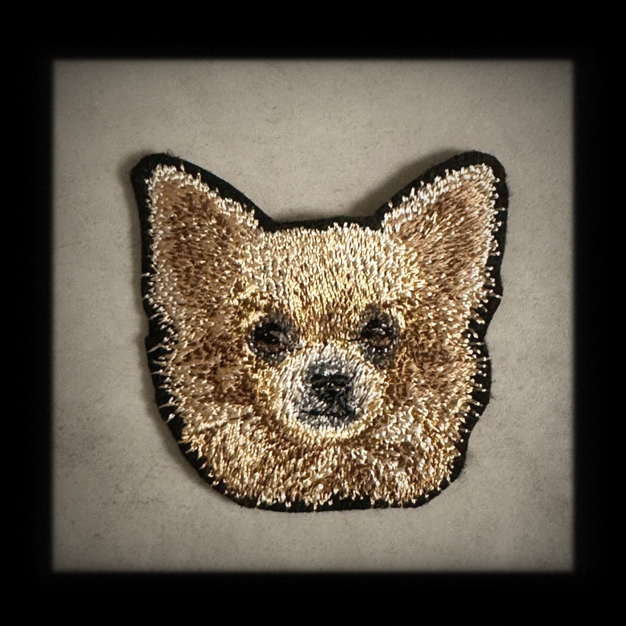 【チワワ_2】Dog刺繍ワッペン nui tag チワワ