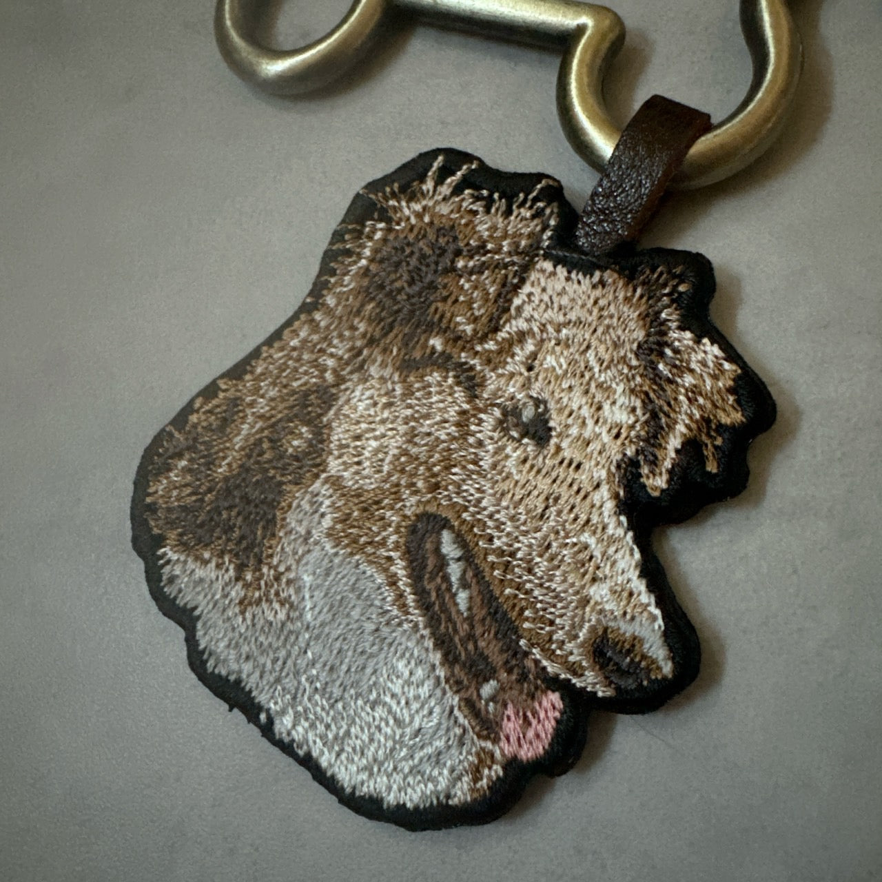 【発送~1/25まで】Dog刺繍キーホルダー