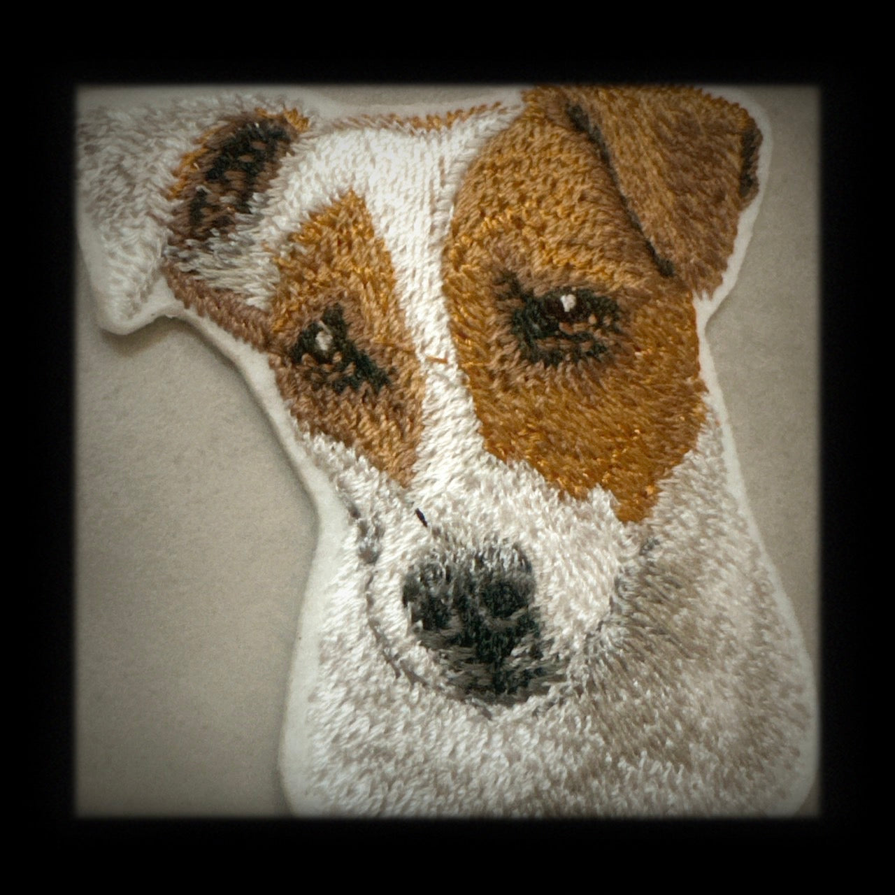 【ジャック・ラッセル・テリア_10】Dog刺繍ワッペン nui tag ジャック・ラッセル・テリア