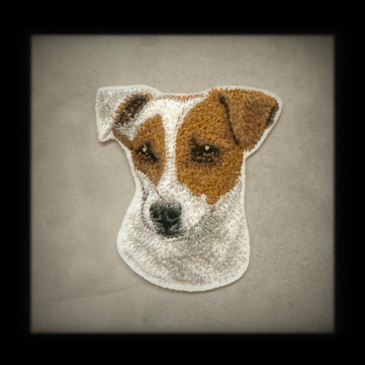 【ジャック・ラッセル・テリア_10】Dog刺繍ワッペン nui tag ジャック・ラッセル・テリア