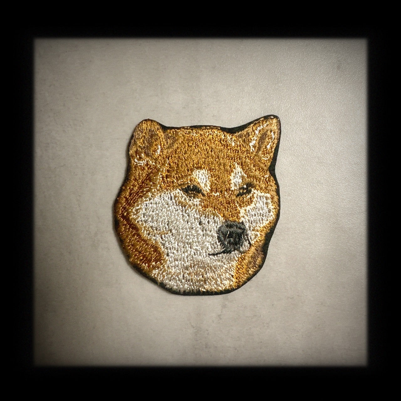 【柴犬_1】Dog刺繍ワッペン nui tag 柴犬