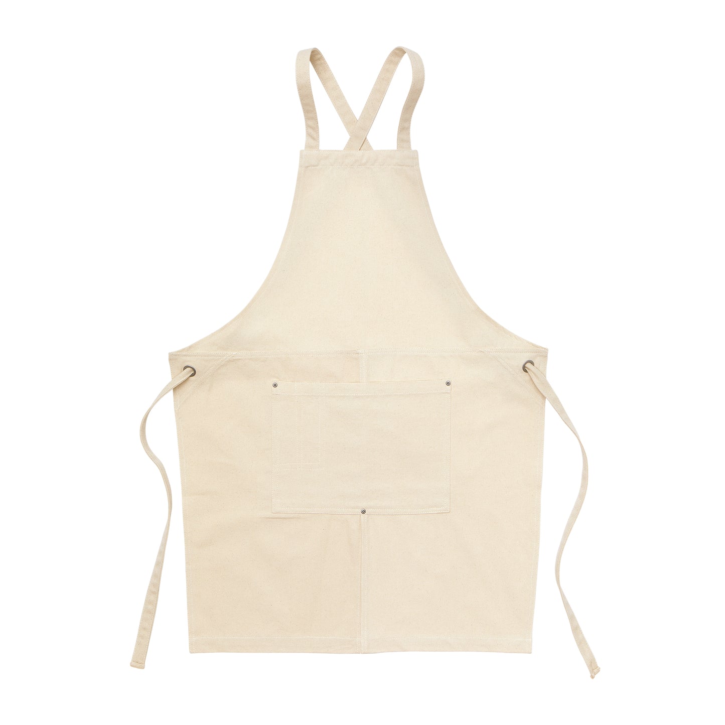 DOG刺繍　キャンバス＆ツイル エプロン（クロスタイプ）