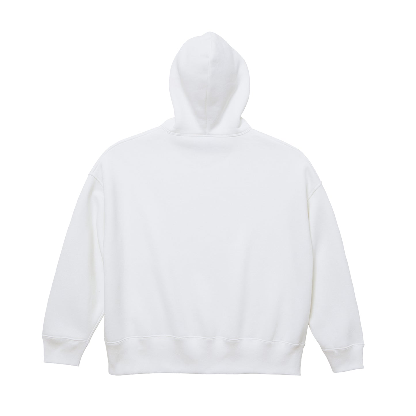 DOG刺繍　T/C ビッグシルエット スウェット プルオーバー パーカ（裏起毛）10.0オンス