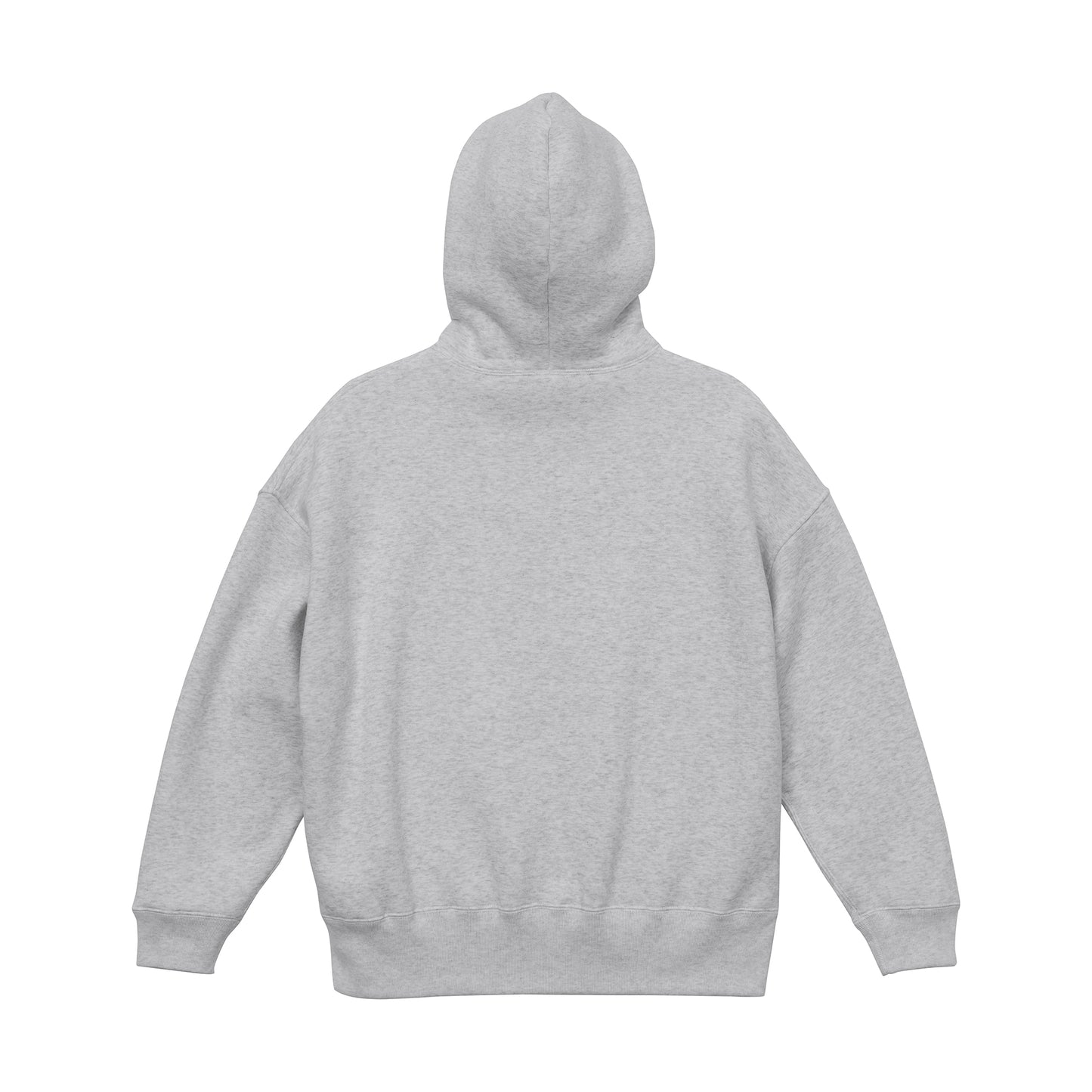 DOG刺繍　T/C ビッグシルエット スウェット プルオーバー パーカ（裏起毛）10.0オンス