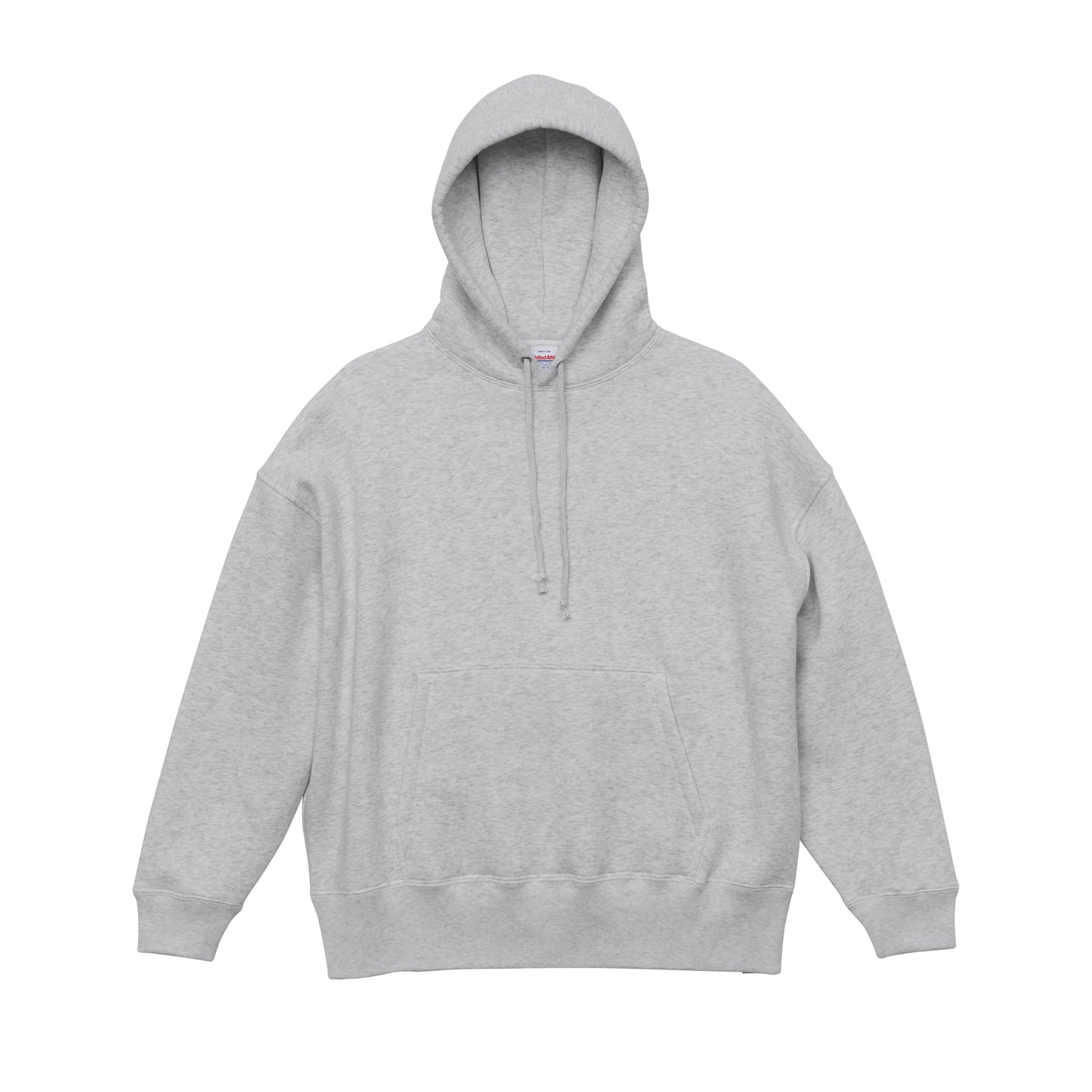 DOG刺繍　T/C ビッグシルエット スウェット プルオーバー パーカ（裏起毛）10.0オンス