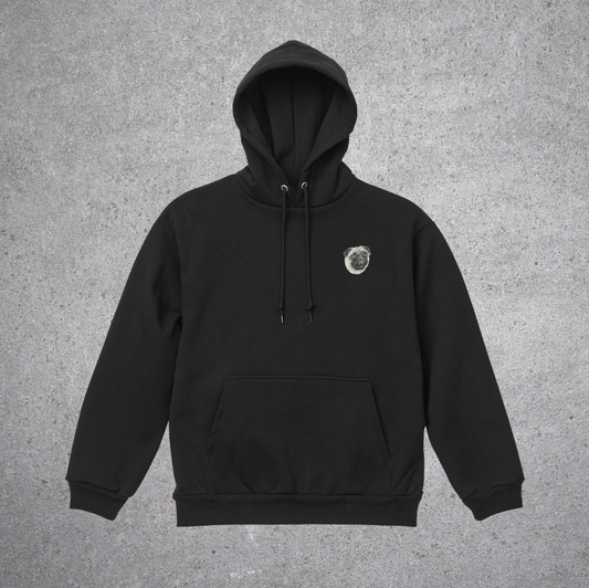 DOG刺繍　スウェット プルオーバー パーカ（裏起毛）15.0オンス