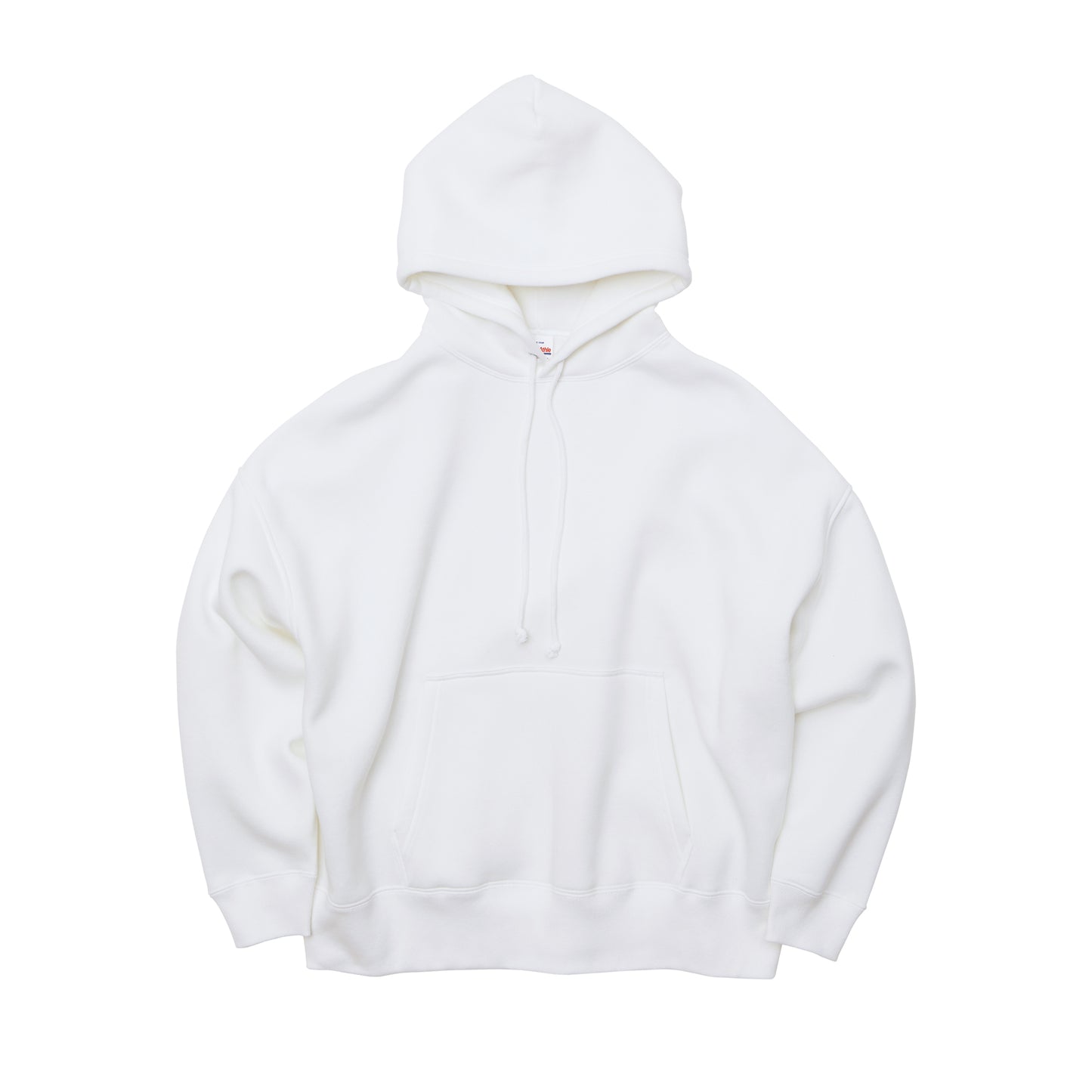 DOG刺繍　T/C ビッグシルエット スウェット プルオーバー パーカ（裏起毛）10.0オンス