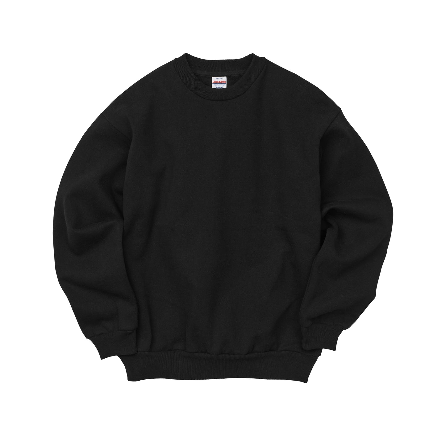 DOG刺繍　クルーネック スウェット（裏起毛）15.0オンス