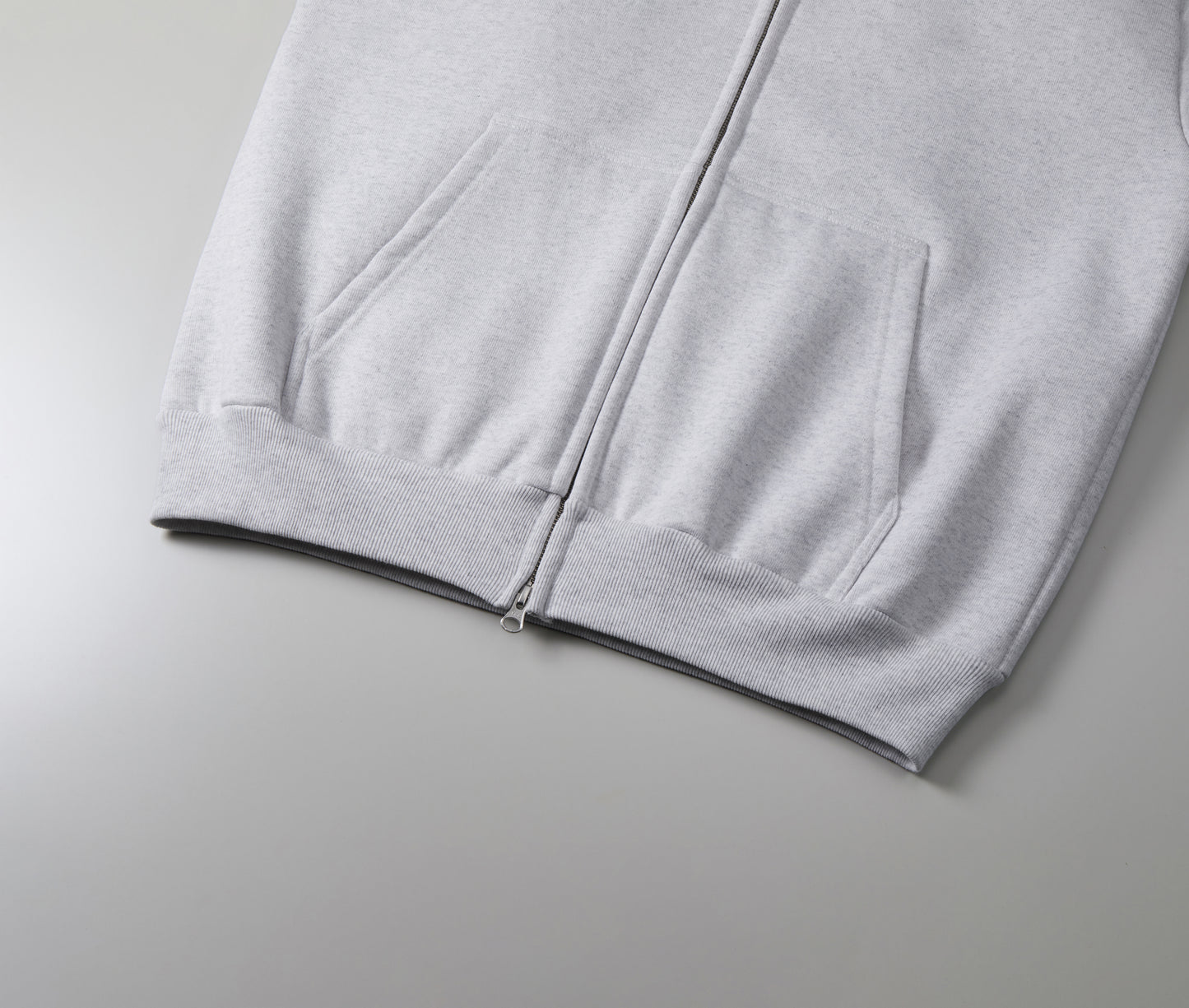 DOG刺繍　スウェット フルジップ パーカ（裏起毛）15.0オンス