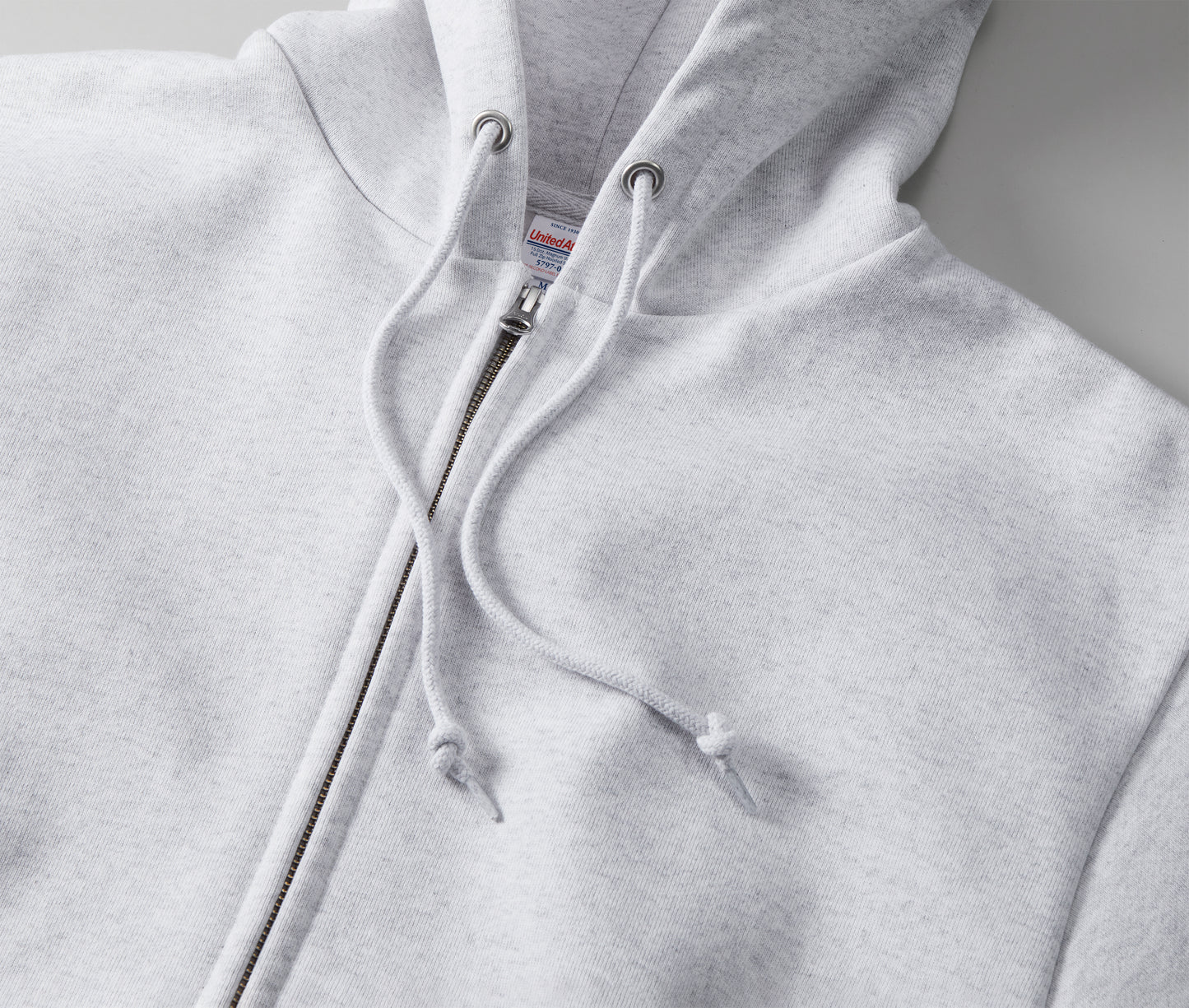 DOG刺繍　スウェット フルジップ パーカ（裏起毛）15.0オンス