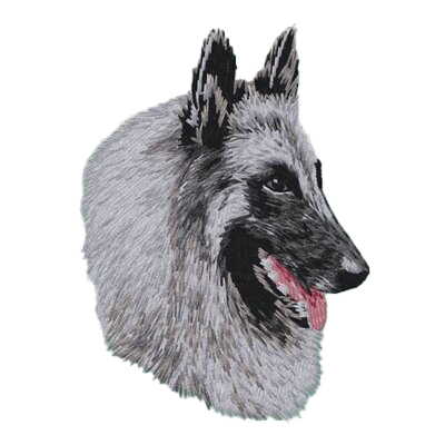【ベルジアン・シェパード・ドッグ・タービュレン_3】Dog刺繍ワッペン nui tag ベルジアン・シェパード・ドッグ・タービュレン